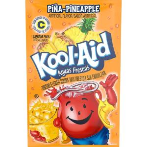 Kool-Aid Sugar-Sweetened Cherry Artificially Flavored Powdered Soft Drink Mix, 63 oz (Pack of 6)(Pineapple)
