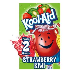 Kool-Aid Unsweetened Caffeine Free Strawberry Kiwi Zero Calories Powdered Drink Mix 192 Count Pitcher Packets(Strawberry Kiwi)