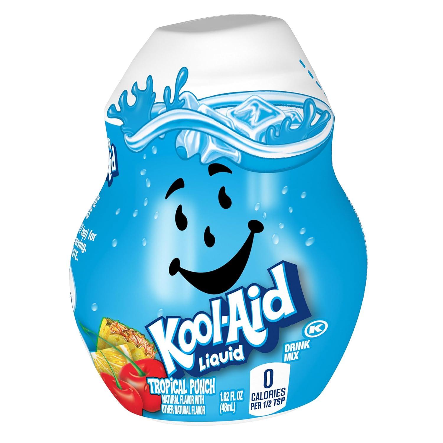 image:imageKoolAid Liquid Tropical Punch Naturally Flavored Soft Drink Mix 162 fl oz Bottle
