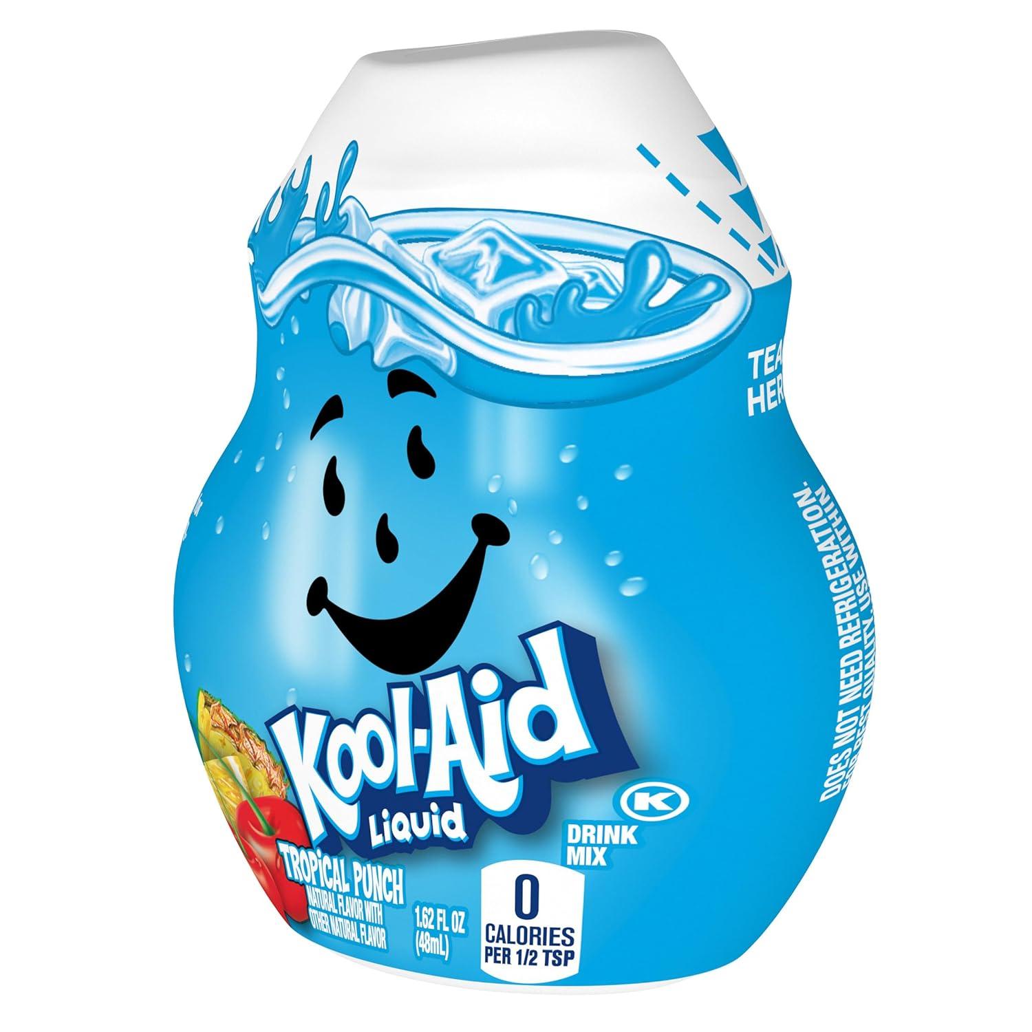 image:imageKoolAid Liquid Tropical Punch Naturally Flavored Soft Drink Mix 162 fl oz Bottle